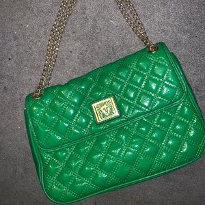 Green Anne Klein cross body bag / shoulder bag